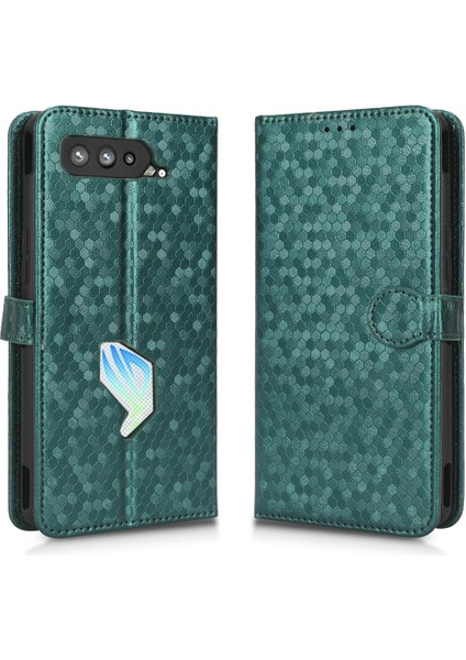 Asus Rog Telefon 5 Için Geometrik Desen Manyetik Toka Deri Cüzdan (Yurt Dışından) indirimleri