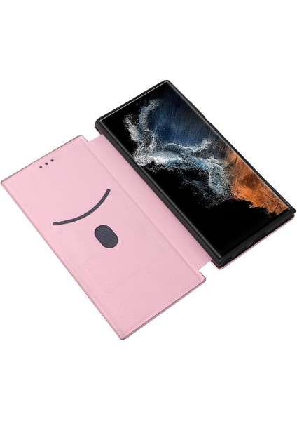 Samsung Galaxy S22 Ultra Deri Folio Flip Case Kart Ekleme Için Kılıf (Yurt Dışından) fiyatları