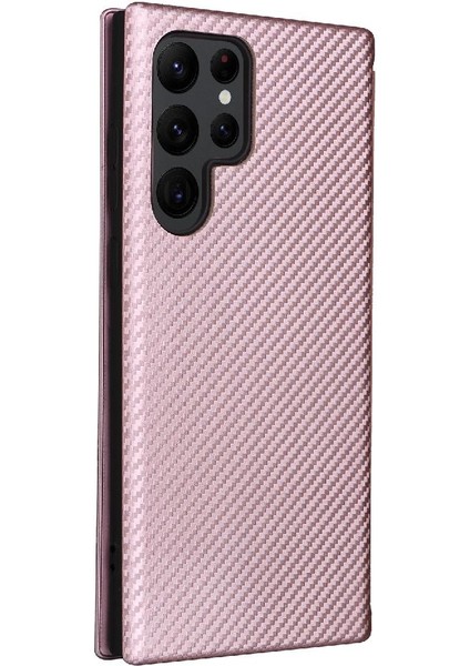 Samsung Galaxy S22 Ultra Deri Folio Flip Case Kart Ekleme Için Kılıf (Yurt Dışından) modelleri