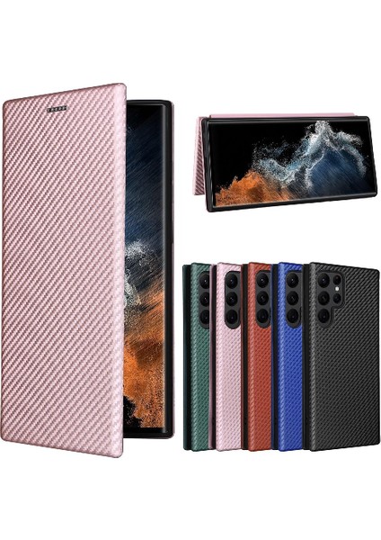 Samsung Galaxy S22 Ultra Deri Folio Flip Case Kart Ekleme Için Kılıf (Yurt Dışından) indirimleri