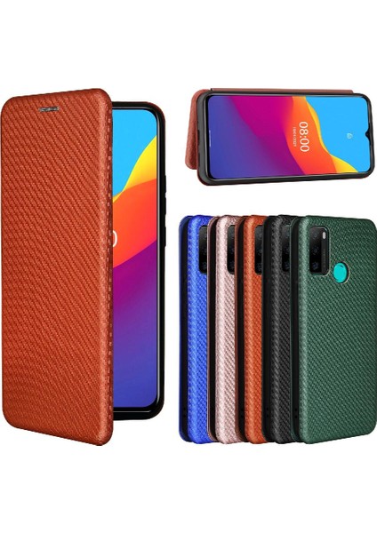 SZY Mall Ulefone Not 10 Için Kılıf Deri Folio Flip Case Kart Ekleme ile (Yurt Dışından)