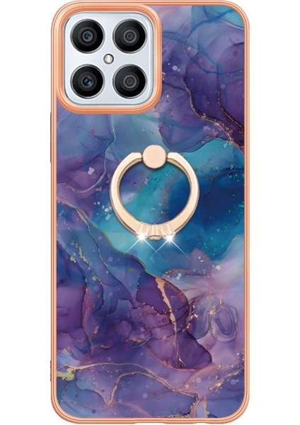 Onur X8 4g Tampon Için Kılıf 360 &deg; Dönebilir Halka Mermer Darbeye Tpu (Yurt Dışından) indirimleri