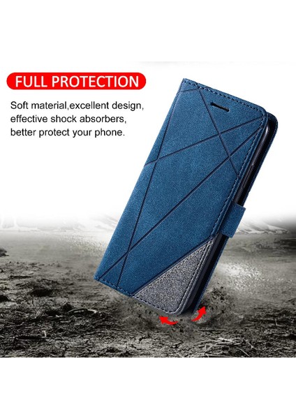 SZY Mall Motorola Moto G Güç Cüzdan Flip Case Için Folio Pu Deri Kart Tutucu (Yurt Dışından)