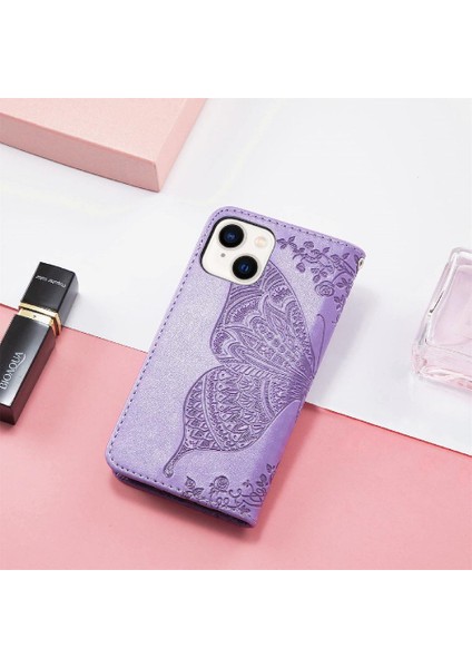 IPhone 15 Için Kılıf Artı Kelebek Cüzdan Çok Renkli Iş Kanat (Yurt Dışından) fiyatları