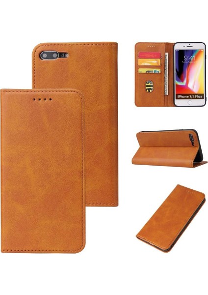 Kart Tutucu Kickstand Tam ile iphone 7/8 Manyetik Karbon Fiber Için Kılıf (Yurt Dışından)