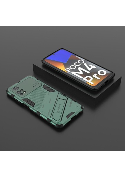 Xiaomi Poco M4 Pro 4g Koruyucu Kapak Sağlam Askeri Kickstand (Yurt Dışından) modelleri