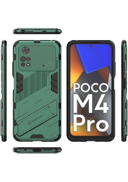 Xiaomi Poco M4 Pro 4g Koruyucu Kapak Sağlam Askeri Kickstand (Yurt Dışından) indirimleri