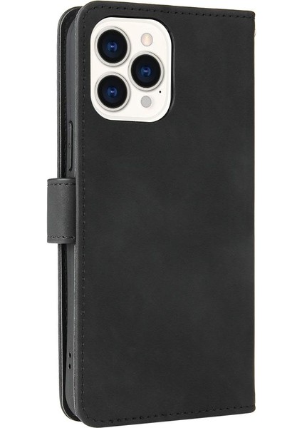 Iphone 13 Için Kılıf Pro Max Tam Koruma Deri Folio Flip Case Kart (Yurt Dışından)