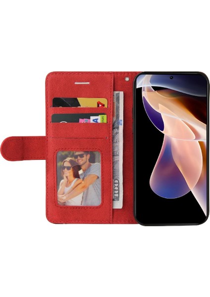 Xiaomi Redmi Için Not 11 Pro Artı Pu Deri Flip Folio Kılıf ile (Yurt Dışından) fırsatları
