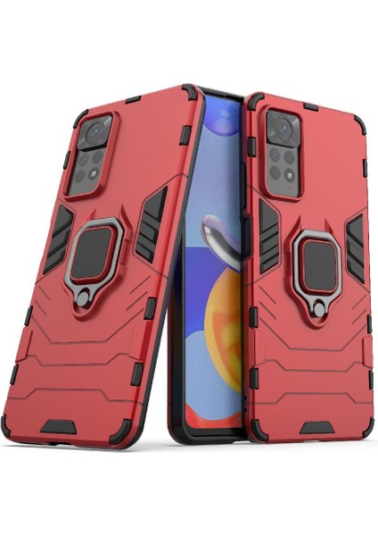 Xiaomi Redmi Için Not 11 Pro 360 &deg; Dönen Halka Darbeye Kapak Damla (Yurt Dışından) fiyatları