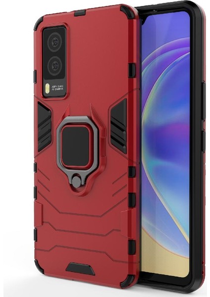 Vıvo V21E 5g 360 &deg; Dönen Halka Askeri Damla Koruma Kapağı Için Kılıf (Yurt Dışından) indirimleri