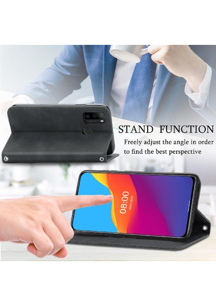Ulefone Not 10 Için Kılıf Deri Kılıf Cüzdan Basit Iş Darbeye (Yurt Dışından)
