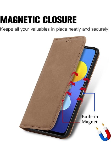 Vivo Y72 Için Kılıf Deri Çanta Fermuar Basit Iş Kordon Cüzdan (Yurt Dışından)