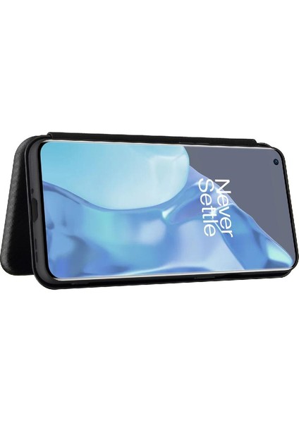 Oneplus 9 Için Kılıf Pro Manyetik Karbon Fiber Tam Koruma Deri (Yurt Dışından)