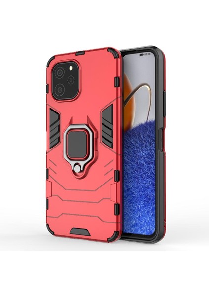 Huawei Nova Y61 Için Kılıf 360 &deg; Dönen Halka Askeri Damla Koruma Kapağı (Yurt Dışından) fırsatları