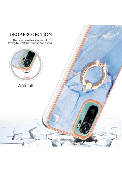 Xiaomi Redmi Not 10 4g Tampon Mermer Darbeye Tpu Silikon Kılıf (Yurt Dışından) indirimleri