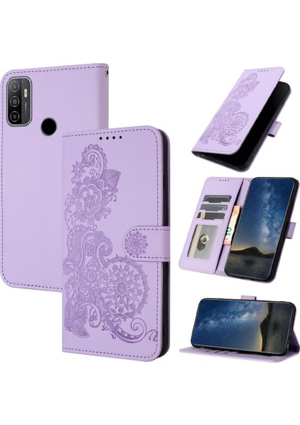Oppo A53 2020 Cüzdan Kılıf Için Kılıf (Yurt Dışından)