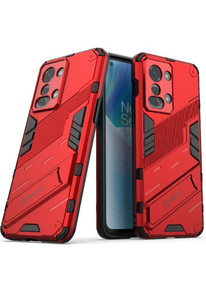 Oneplus Nord 2t 5g Kickstand Sağlam Askeri Koruyucu Kapak Için Kılıf (Yurt Dışından)