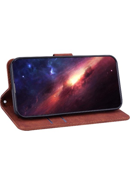 Tecno Camon 20 Pro 5g Premium Pu Deri Cüzdan Kapak Kickstand Için Kılıf (Yurt Dışından)
