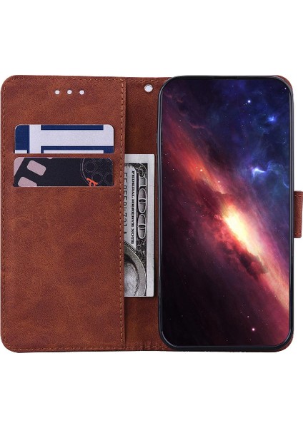Tecno Camon 20 Pro 5g Premium Pu Deri Cüzdan Kapak Kickstand Için Kılıf (Yurt Dışından)