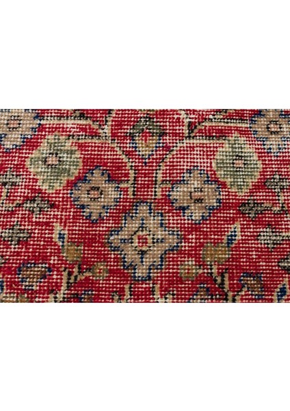 El Dokuma Vintage Eskitme Halı 150X251 cm 10355