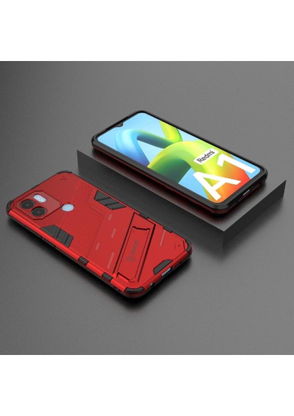 Xiaomi Redmi A1 Artı Kickstand Sağlam Askeri Koruyucu Kapak (Yurt Dışından) indirimleri