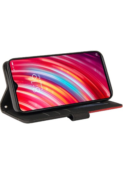 Xiaomi Redmi Not 8 Pro Için Kart Yuvası Standı ile Iki Renkli Dikiş (Yurt Dışından) fırsatları