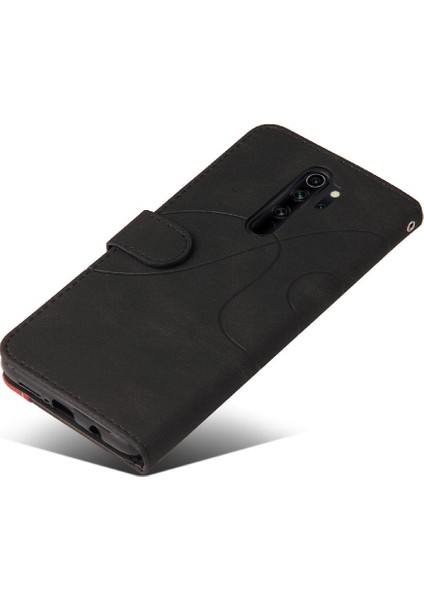 Xiaomi Redmi Not 8 Pro Için Kart Yuvası Standı ile Iki Renkli Dikiş (Yurt Dışından) indirimleri