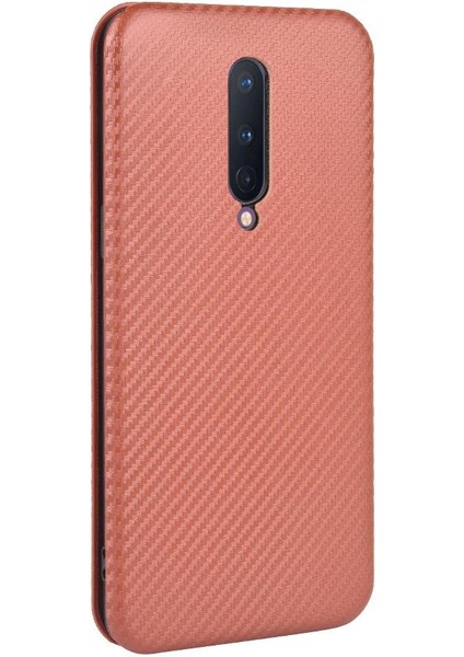 Kart ile Oneplus 8 Deri Folio Flip Case Tam Koruma Için Kılıf (Yurt Dışından)