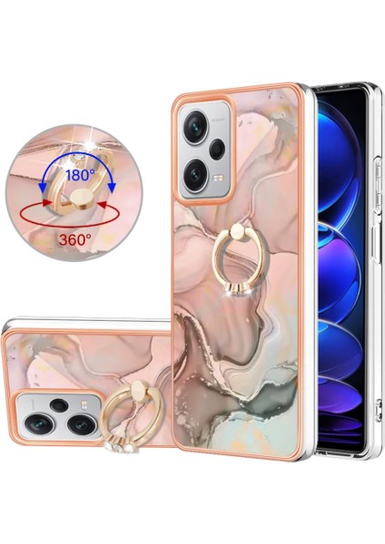 Xiaomi Redmi Için Not 12 Pro Artı Tampon Mermer Darbeye Tpu 360 &deg; (Yurt Dışından)