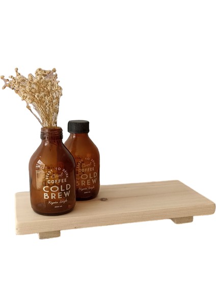 Naturel Ayaklı Stand- Sunum Tahtası 30X13 cm