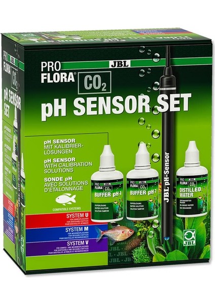 Jbl Proflora Co2 Ph Sensör + Kalibrasyon Solüsyon Seti