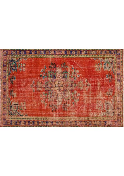 Benzersiz Vintage Eskitme Halı 145X230 cm 10373