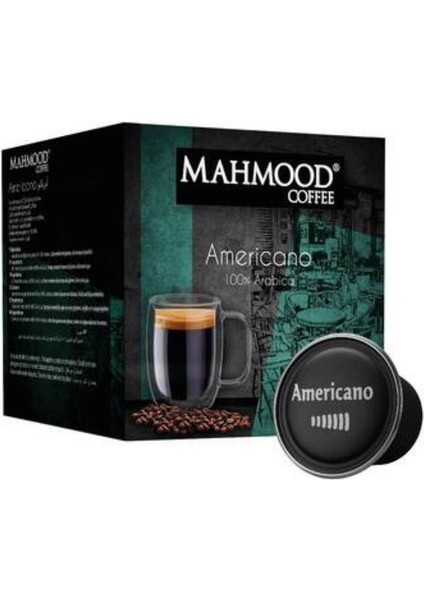 Mahmood Coffee Mahmood Dolce Gusto Americano Kapsül Kahve 16 Adet x 2 Adet