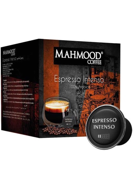 Mahmood Coffee Mahmood Dolce Gusto Espresso Kapsül Kahve 16 Adet x 2 Li Set