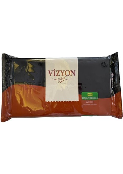 Vizyon Pastalık Fildişi (Beyaz) Konfiseri Kokolin 2.5 kg
