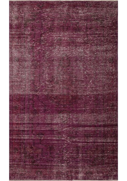 El Dokuma Vintage Eskitme Halı 164X265 cm 10379