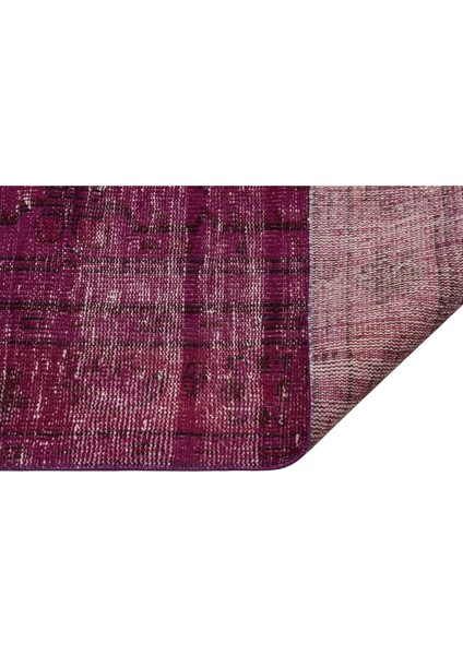 El Dokuma Vintage Eskitme Halı 164X265 cm 10379
