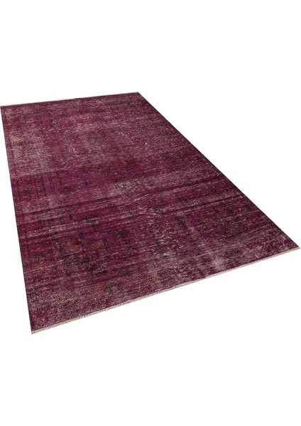 El Dokuma Vintage Eskitme Halı 164X265 cm 10379