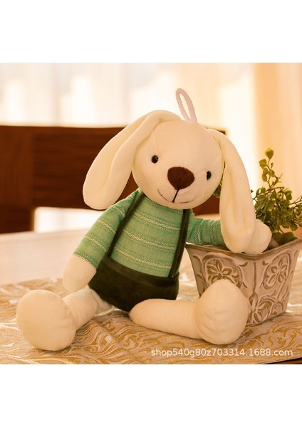 Sevimli Şeker Tavşan Bebek Bez Bebek Tavşan Peluş Oyuncak Yatıştırıcı Tavşan Yastık (Yurt Dışından)
