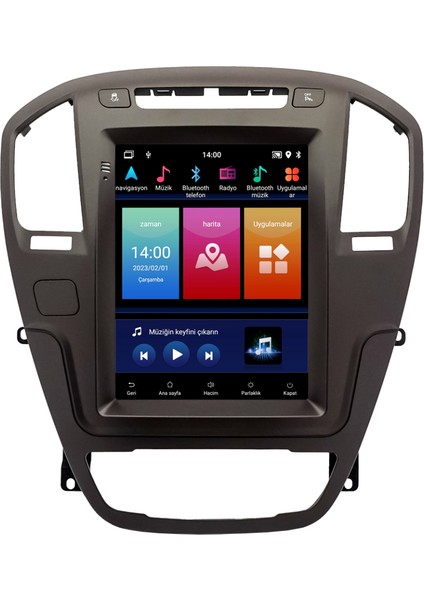 Opel Insignia (2009-2013) Android 14 Multimedya Carplay 10 Inch 6 GB Ram / 128 GB Hafıza CRV-4404XAT