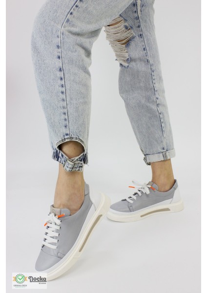 Kadın Hakiki Deri Ortopedik Spor Tarz Günlük Ayakkabı M25/YA-ASİA