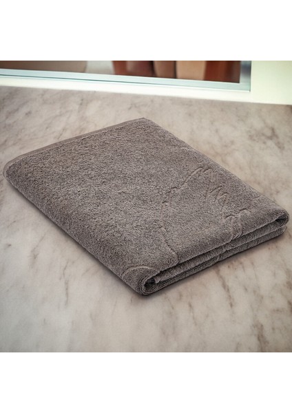 Antibakteriyal %100 Doğal Pamuk Antrasit Gri Banyo Havlusu 90 x 160 cm fiyatları