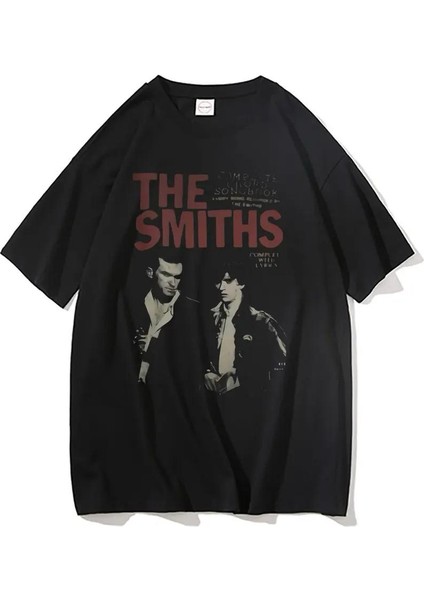 Siyah Vintage The Smiths Unisex T-Shirt