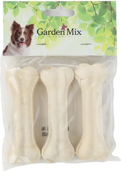 Gardenmix Sütlü Deri Kemik 10 cm 40-45 G3 Lü Paket