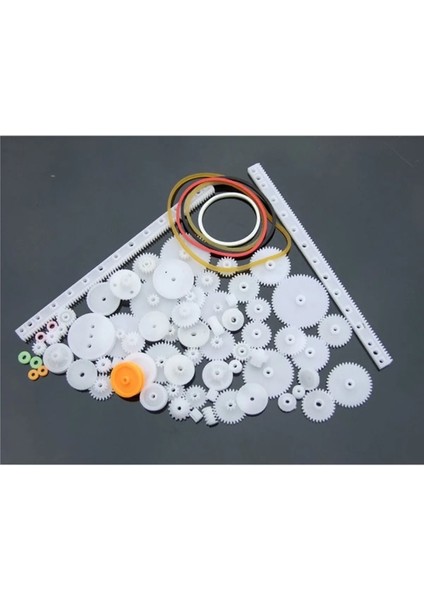 75 Parça Plastik Dişli Çark Seti (Dc Motor - Dıy - Hobi Seti) fiyatları