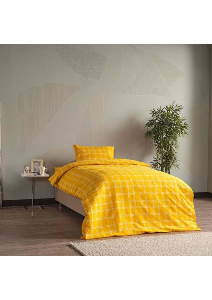 Miabella Home Tek Kişilik Nevresim Takımı Şantiye 160 x 230 cm