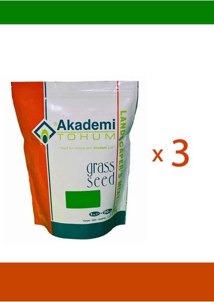 4 Karışım Çim Tohumu 3 kg