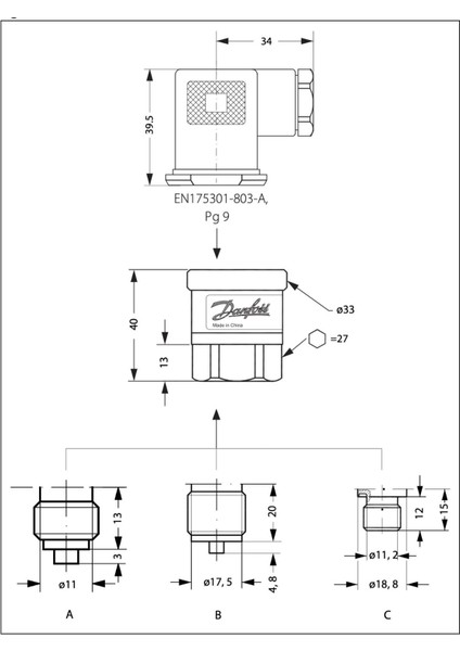 060G6102 MBS1700 0-16 Bar Basınç Transmitteri