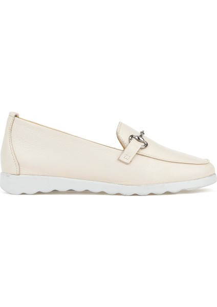 Ziya, Kadın Hakiki Deri Günlük Ayakkabı 1411022Z2072 Bej